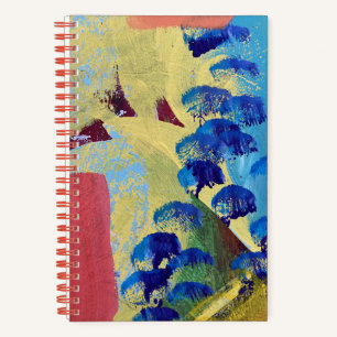 Journal-Notebook in einer anderen Welt Notizbuch