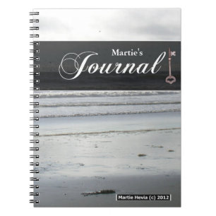 Journal-Notebook - Silver Beach Notizblock