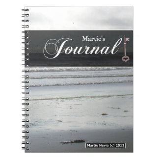 Journal-Notebook - Silver Beach Notizblock