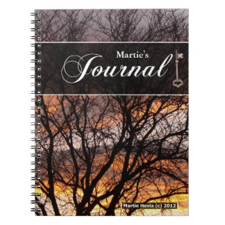 Journal-Notebook - Sonnenuntergang Notizblock