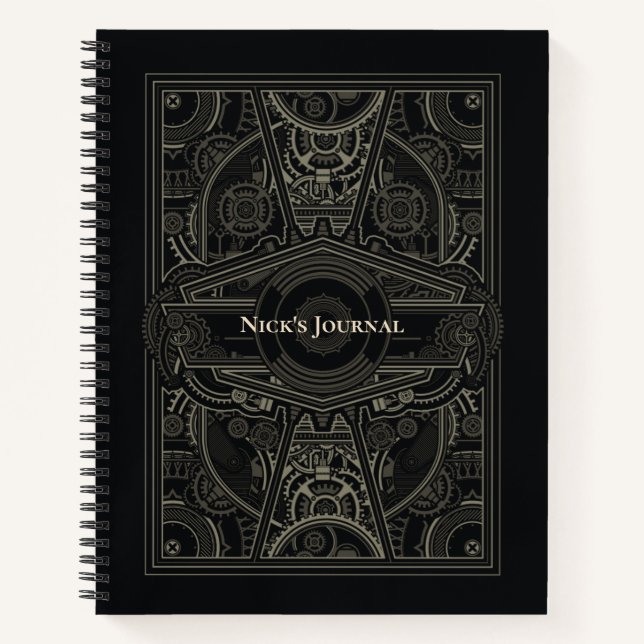 Journal Ornate Steampunk (Devant)