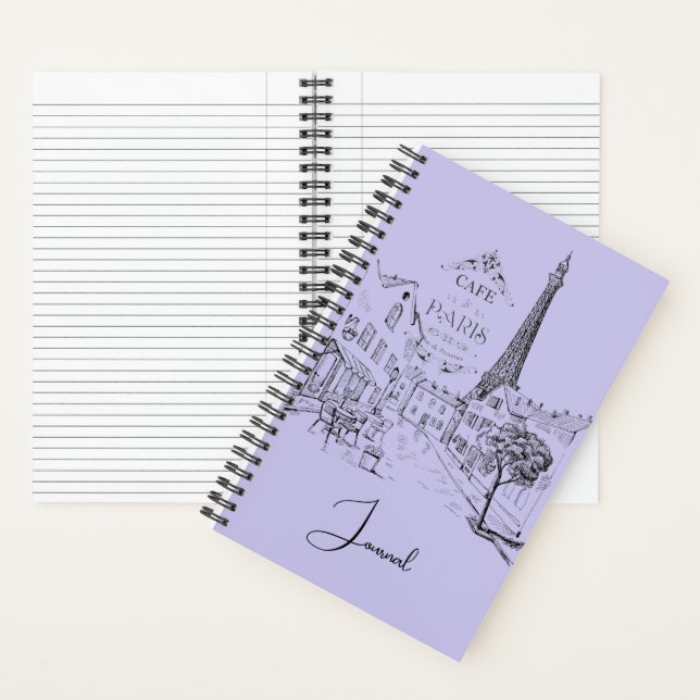 Journal Paris Cafe (À l'intérieur)