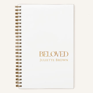 Journal personnalisé adoré