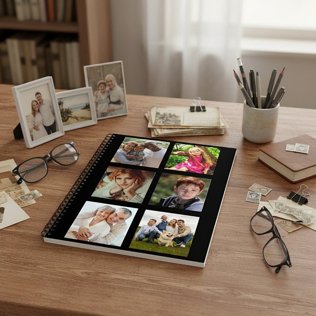 Journal personnalisé carré multiphoto (Créateur téléchargé)