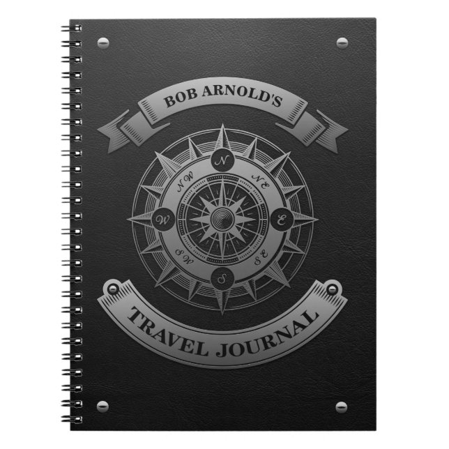 Journal personnalisé de voyage (Devant)
