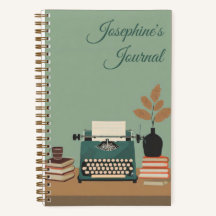 Journal personnalisé "Vintage Writer"
