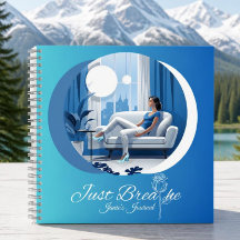 Journal relié Just Breathe