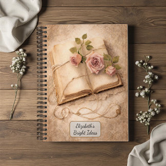 Journal Rose Vintage