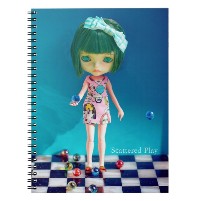 Journal ・Scattered Play Notizblock (Vorderseite)
