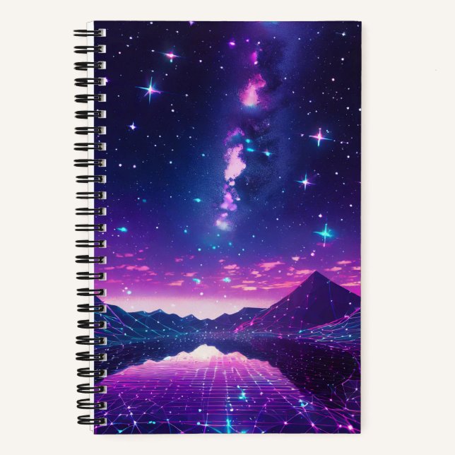 Journal Synthwave Dream (Recto)