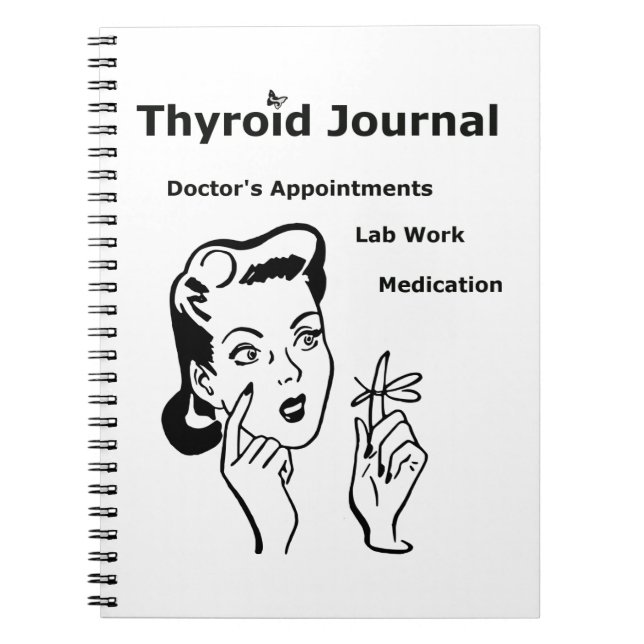 Journal Thyroïde de la maladie de Graves (Devant)