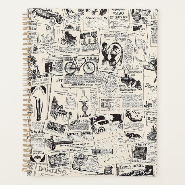 Journal vintage (Devant)