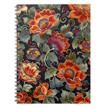 Journal vintage Bloom Elegance