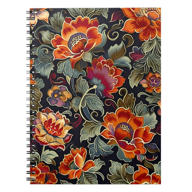 Journal vintage Bloom Elegance (Devant)