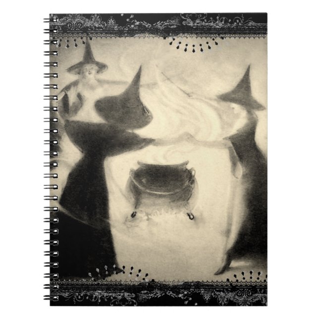 Journal vintage de sorcière (Devant)