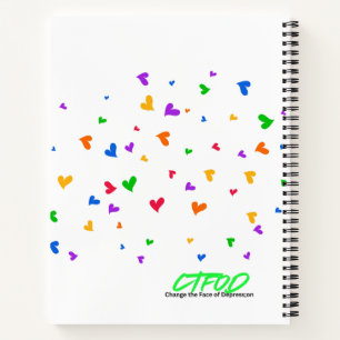 Journal "You Are Love" - Graffiti Rainbow Daisy