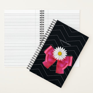 Journal, Zickzack schwarze Zeitschrift, Geschenkjo Notizbuch
