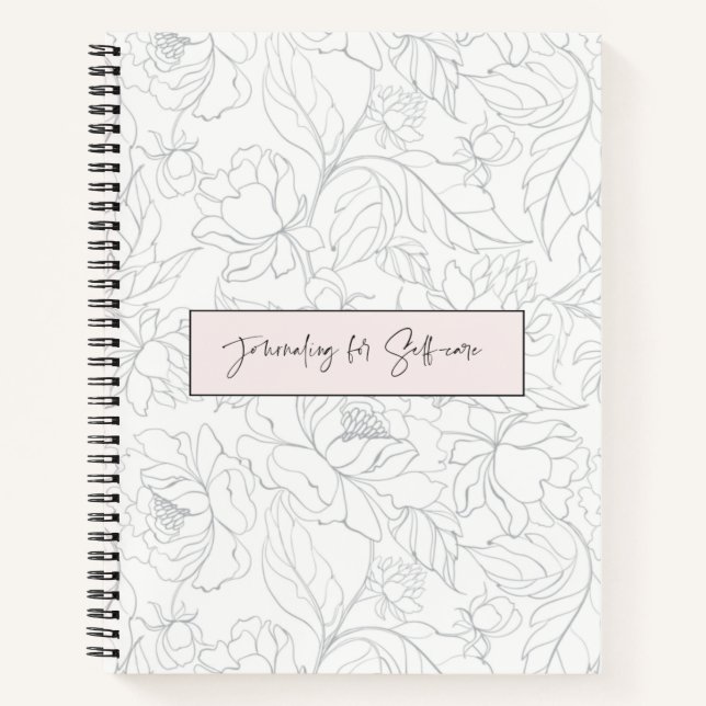 Journaling for Self-Care Women's Journal Notizbuch (Vorderseite)