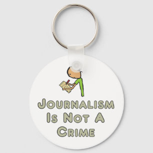 Journalismus ist kein Verbrechen Schlüsselanhänger