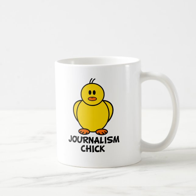 Journalismus-Küken Kaffeetasse (Rechts)