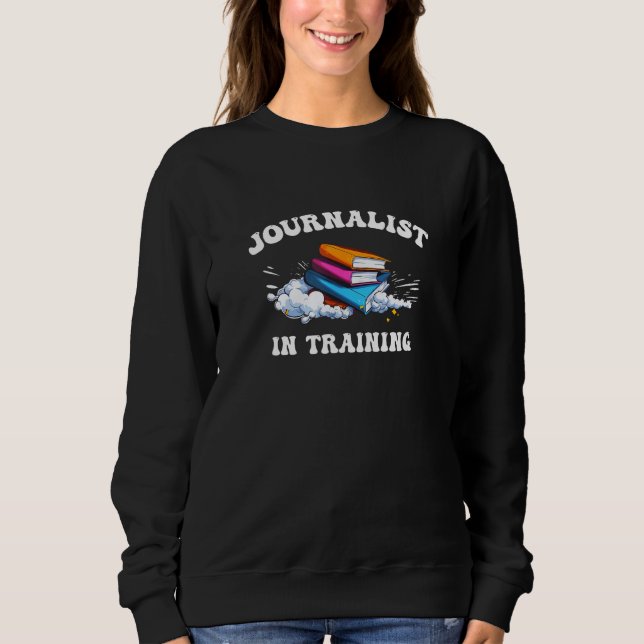Journalist in Training  News Tee (Vorderseite)