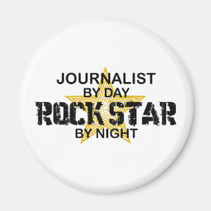 Journalist-Rockstar bis zum Nacht Magnet