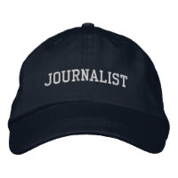 Journaliste Casquette brodé