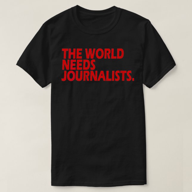 Journalistinnen zitieren den weltweiten Bedarf an  T-Shirt (Design vorne)