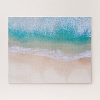 Journée au puzzle de la plage