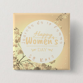 Journée de la Femme Abzeichen carré Button