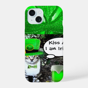 JOURNÉE DE LA SAINT-PATRICK CHAT AVEC BIÈRE IRLAND