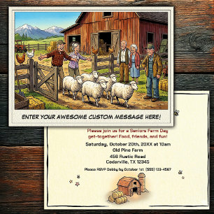 Journée des Seniors à la Ferme Invitation