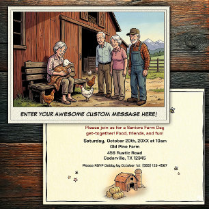 Journée des Seniors à la Ferme Invitation