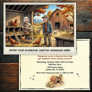 Journée des Seniors à la Ferme Invitation