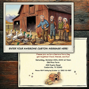 Journée des Seniors à la Ferme Invitation