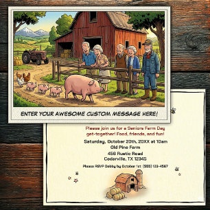 Journée des Seniors à la Ferme Invitation