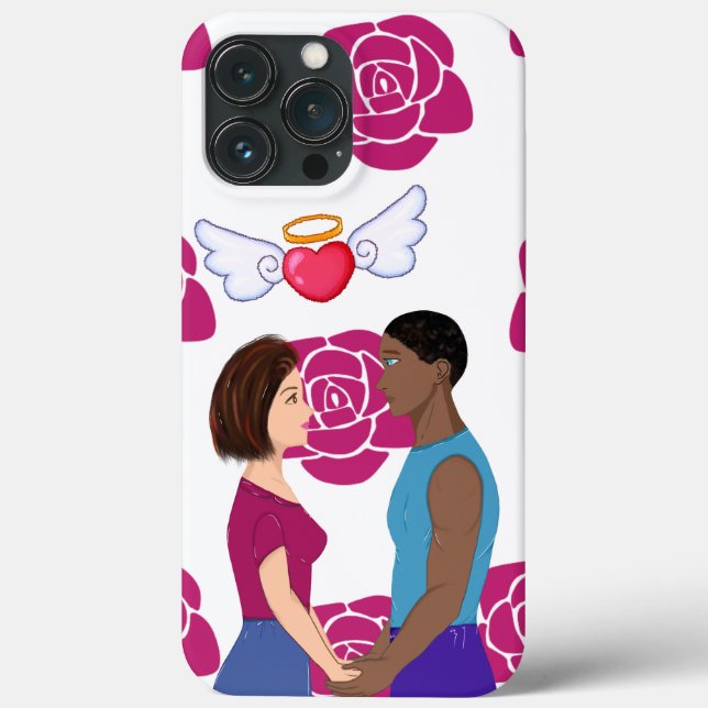 Journée des Valentines Noires pour iPhone / coque  (Verso)