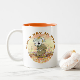 JOURNÉE FROIDE EN ENFER tasse de café mignonne