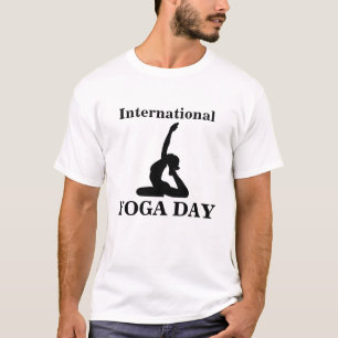 Journée internationale du Yoga, t-shirt homme