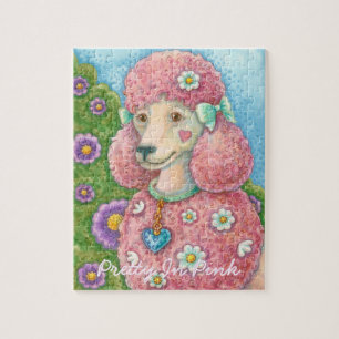 JOURNÉE Le Français Pink Poodle PUZZLE