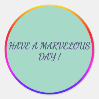 Journée Merveilleuse Autocollant Vibes Positives