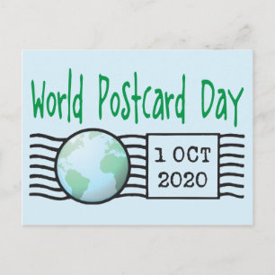 Journée Mondiale de la Carte Postale avec la Terre