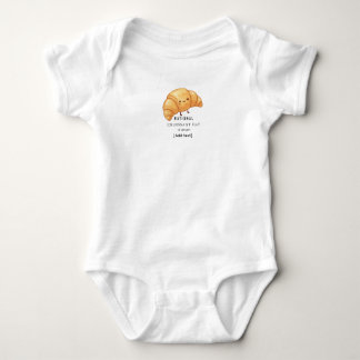 Journée nationale du croissant - Body bébé Pâtisse