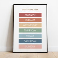 Journées éducatives de la semaine | Poster de l'éc