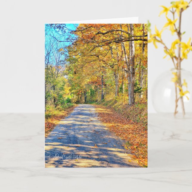 Journey Ahead Karte (Gelbe Blume)