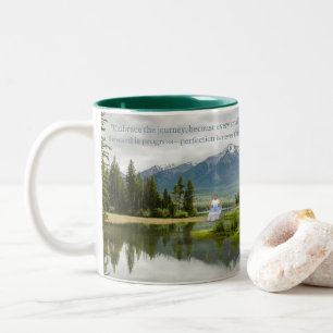 Journey Brew Zweifarbige Tasse