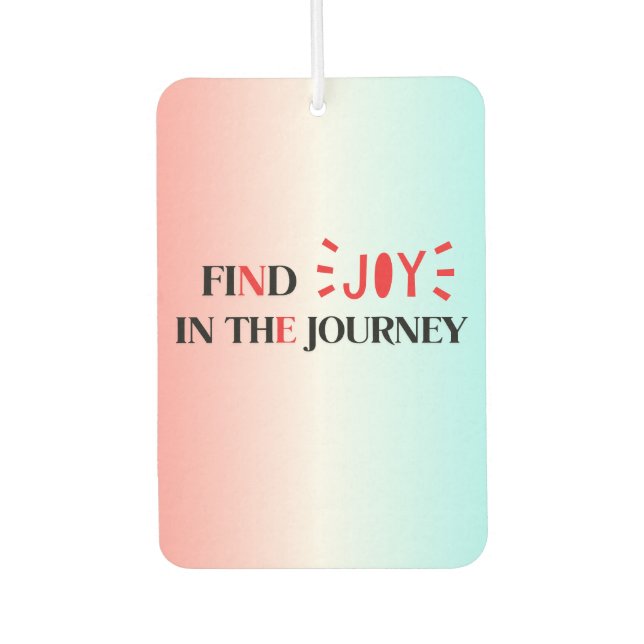 Journey finden | Inspirationsangebot Autolufterfrischer (Vorderseite)