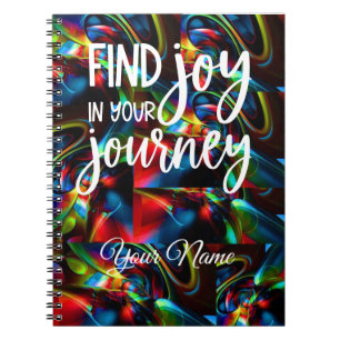 Journey finden: inspiriertes Notebook Notizblock