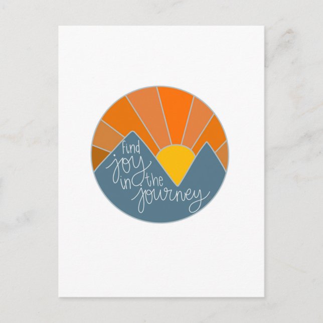 Journey finden postkarte (Vorderseite)