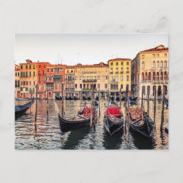 Journey in Venice Postkarte